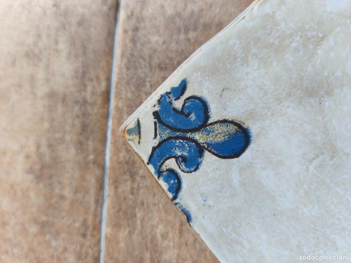Vintage: Azulejo romboidal con frase. - Foto 7