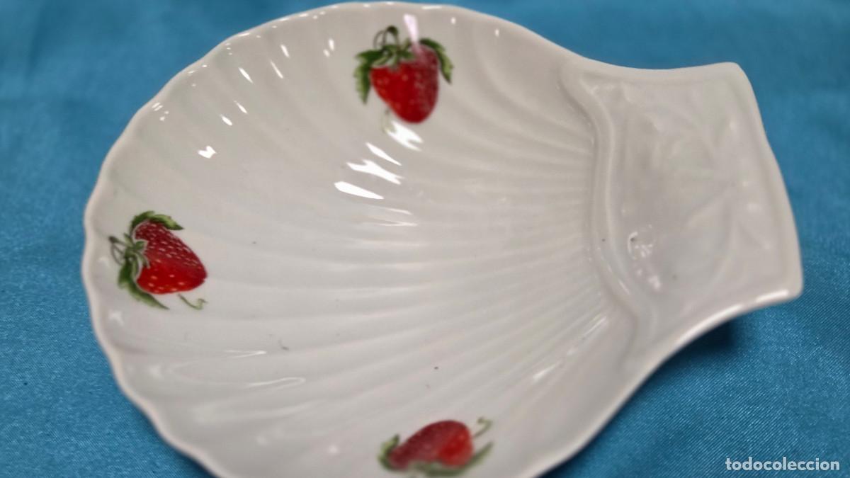 Vintage: jabonera de ceramica vintage