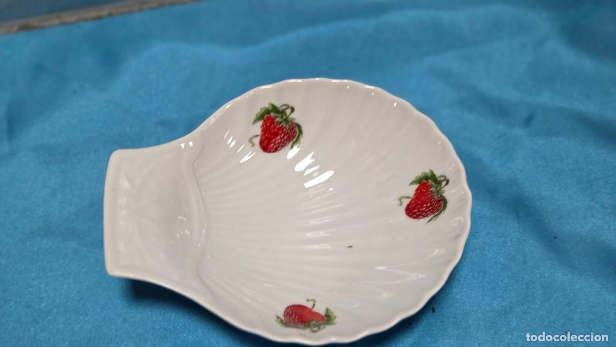 Vintage: jabonera de ceramica vintage