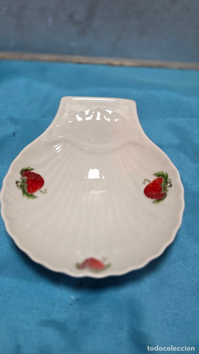Vintage: jabonera de ceramica vintage