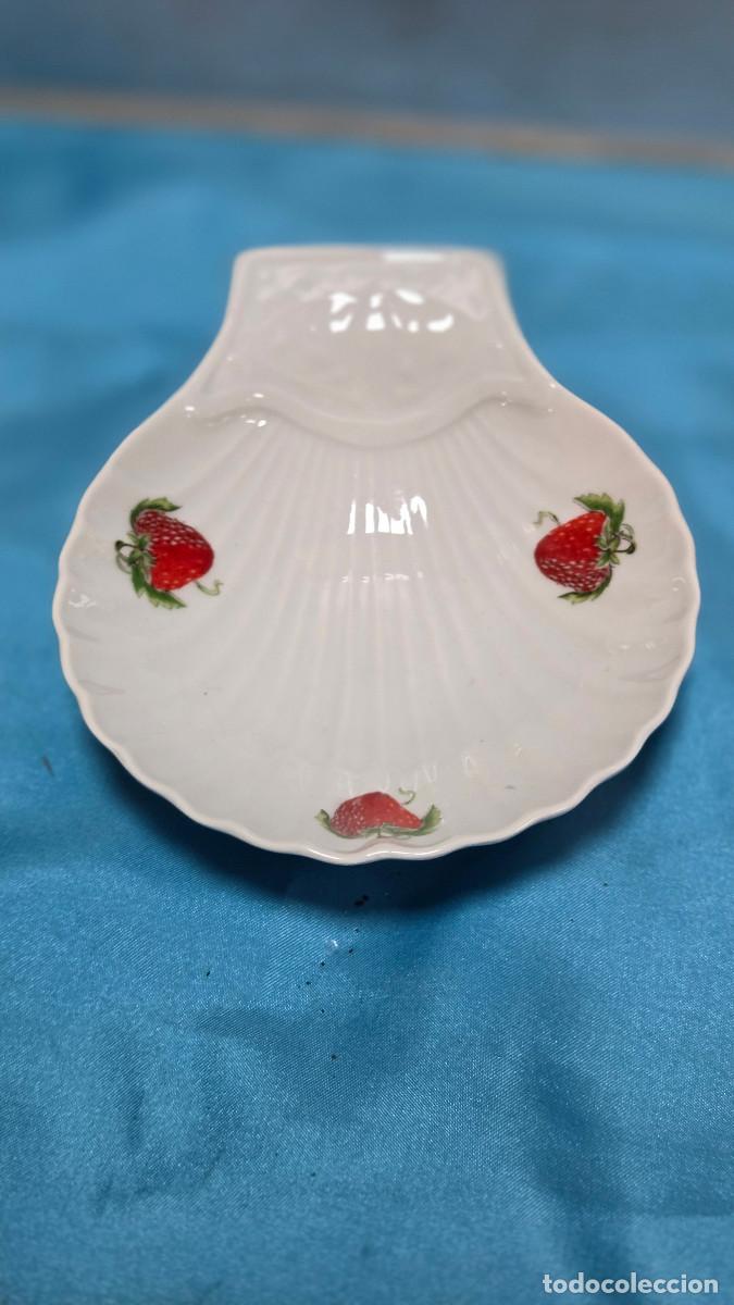 Vintage: jabonera de ceramica vintage