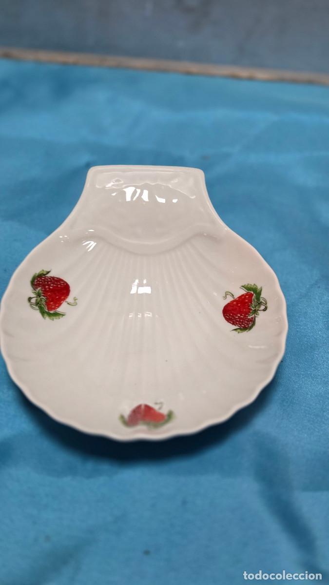 Vintage: jabonera de ceramica vintage