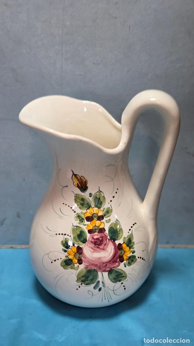 Vintage: jarra grande de ceramica