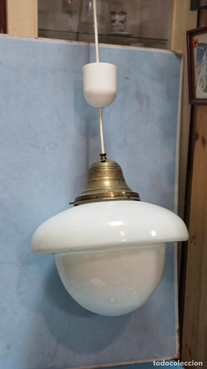 Vintage: lampara tulipa retro