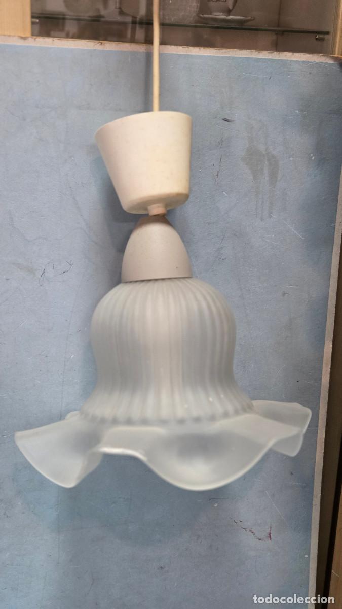 Vintage: lampara tulipa retro