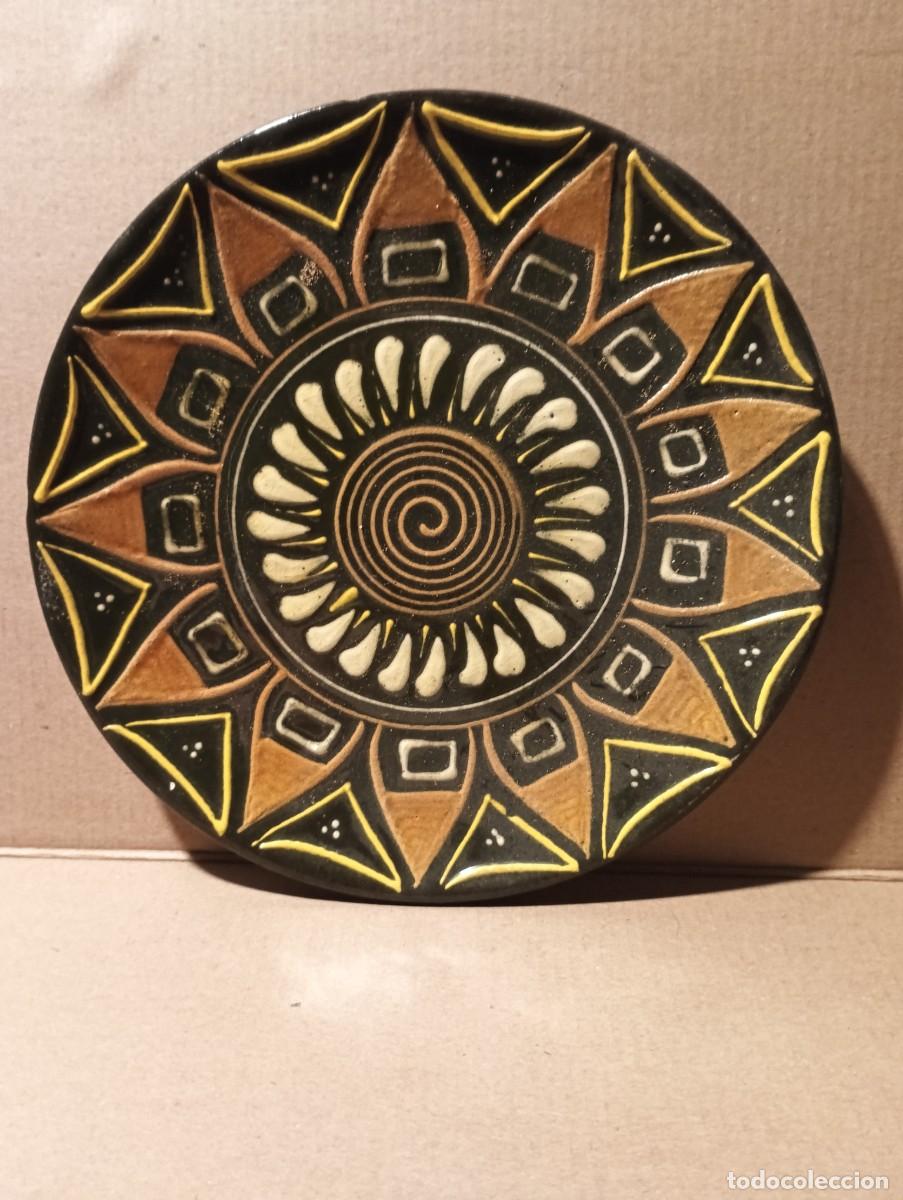 Vintage: PLATO CERAMICA-LA BISBAL.