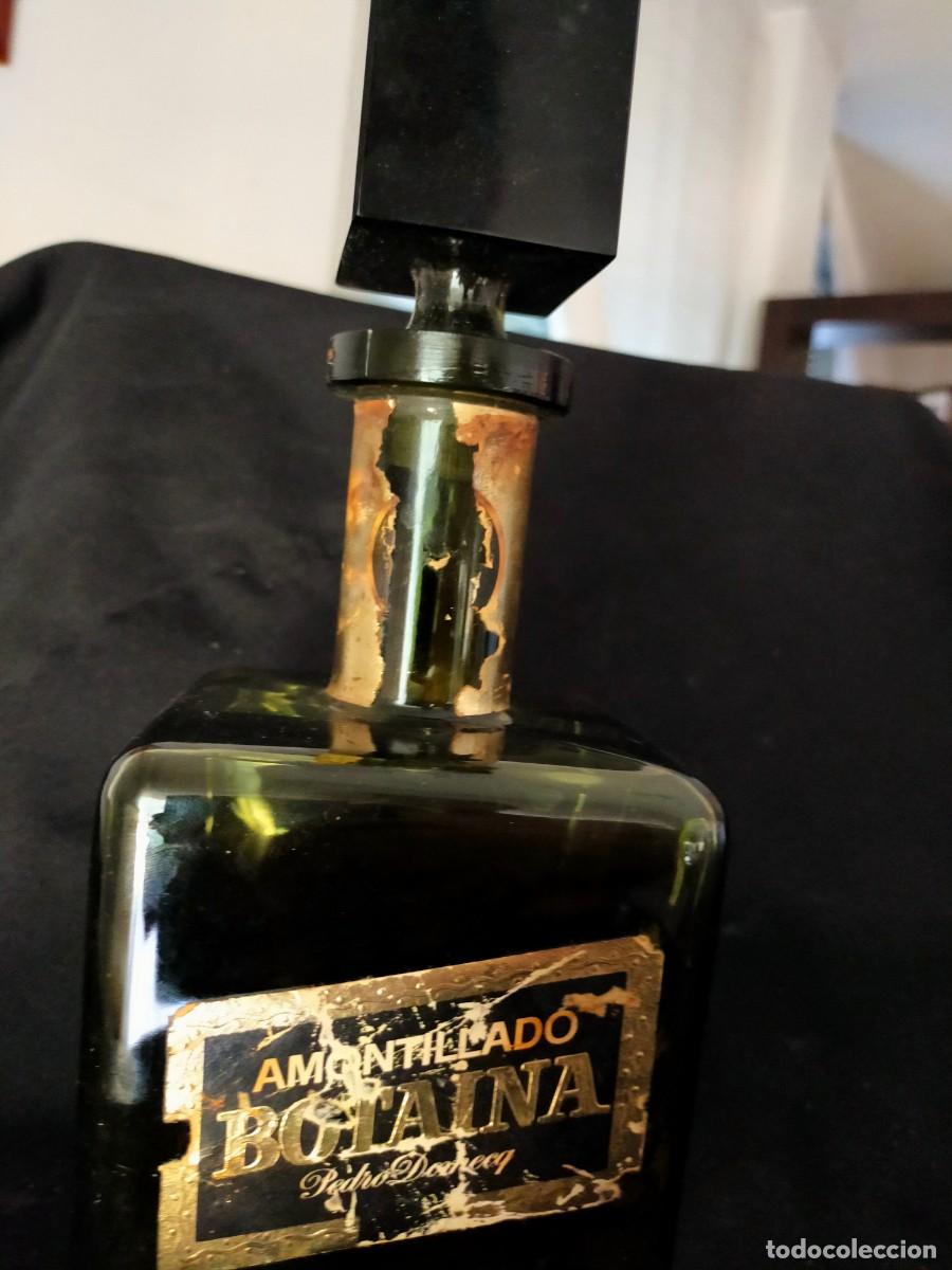 Vintage: BOTELLA ANTIGUA AMONTILLADO BOTAINA. PEDRO DOMEQC. FORMATO FRASCA. CIRCA A&Ntilde;OS 60.