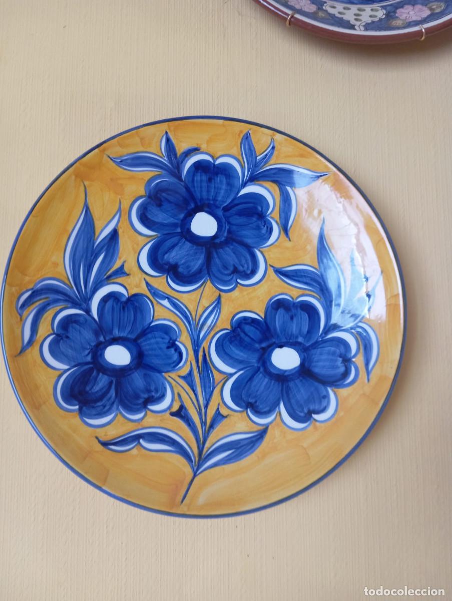 Vintage: Plato de cer&aacute;mica decorativo