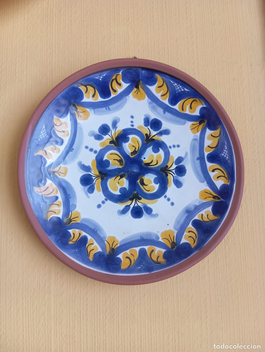 Vintage: Plato de cer&aacute;mica decorativo