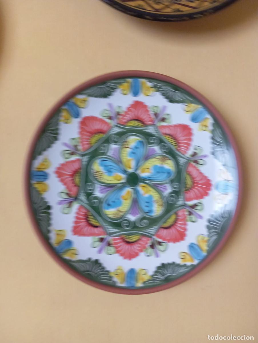 Vintage: Plato de cer&aacute;mica decorativo