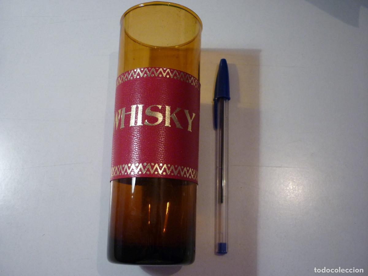 Vintage: VASO CRISTAL MARR&Oacute;N - TUBO WHISKY - VINTAGE A&Ntilde;OS 60 -