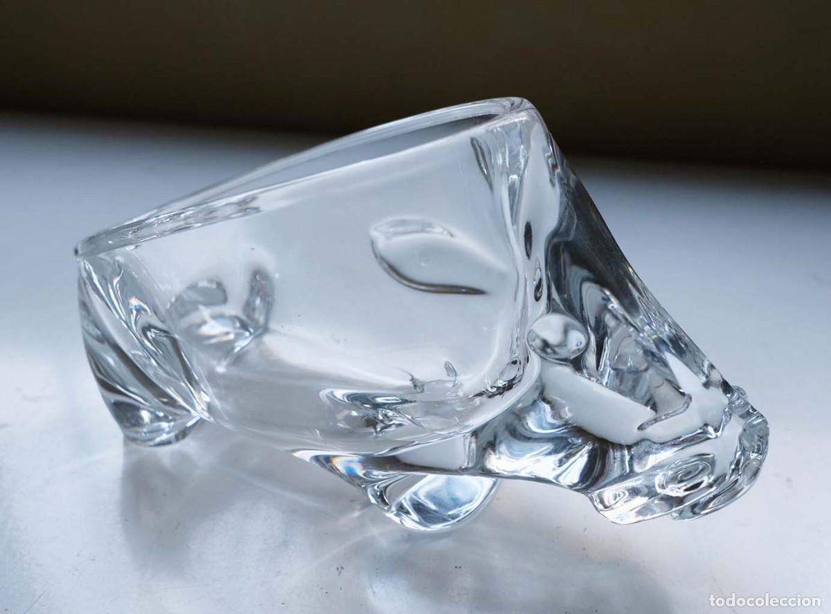 Vintage: Figura de cristal de jabal&iacute;