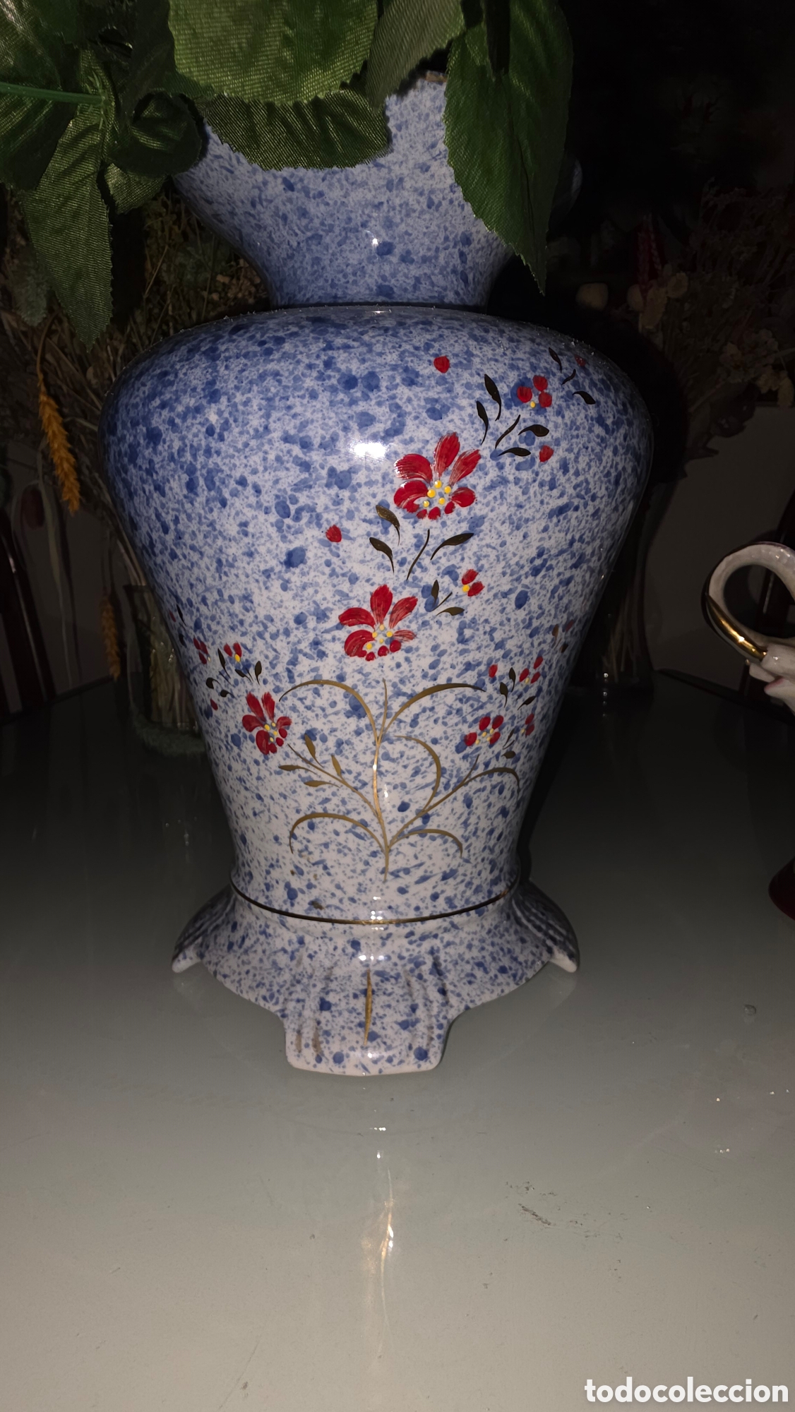 Vintage: &iexcl;Pareja de jarrones artesanales de cer&aacute;mica! (Lote de 2)