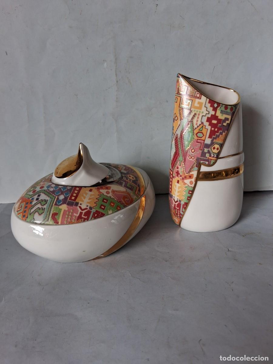 Vintage: Juego de tocador vintage de porcelana Galos marcado