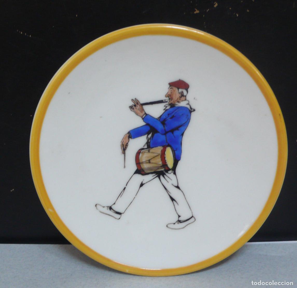 Vintage: PEQUE&Ntilde;O PLATO DE CERAMICA