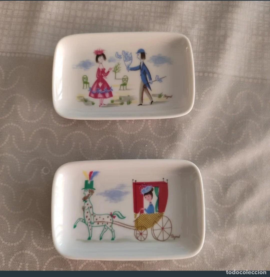Vintage: Rosenthal peynet platitos vac&iacute;a anillos
