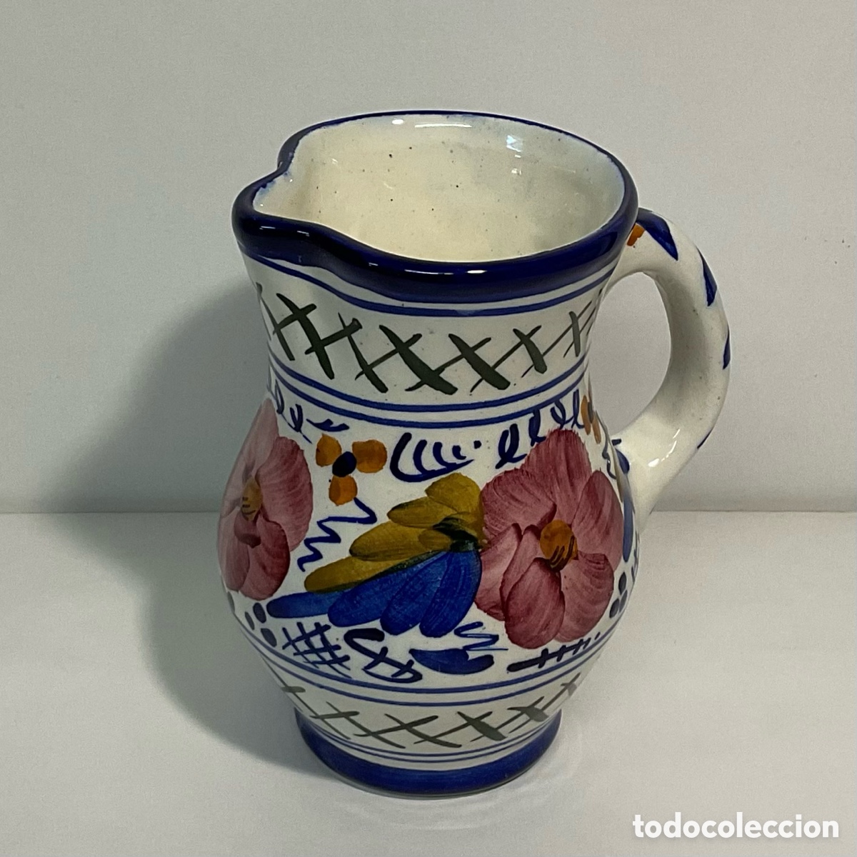 Vintage: Jarra de cer&aacute;mica de Manises