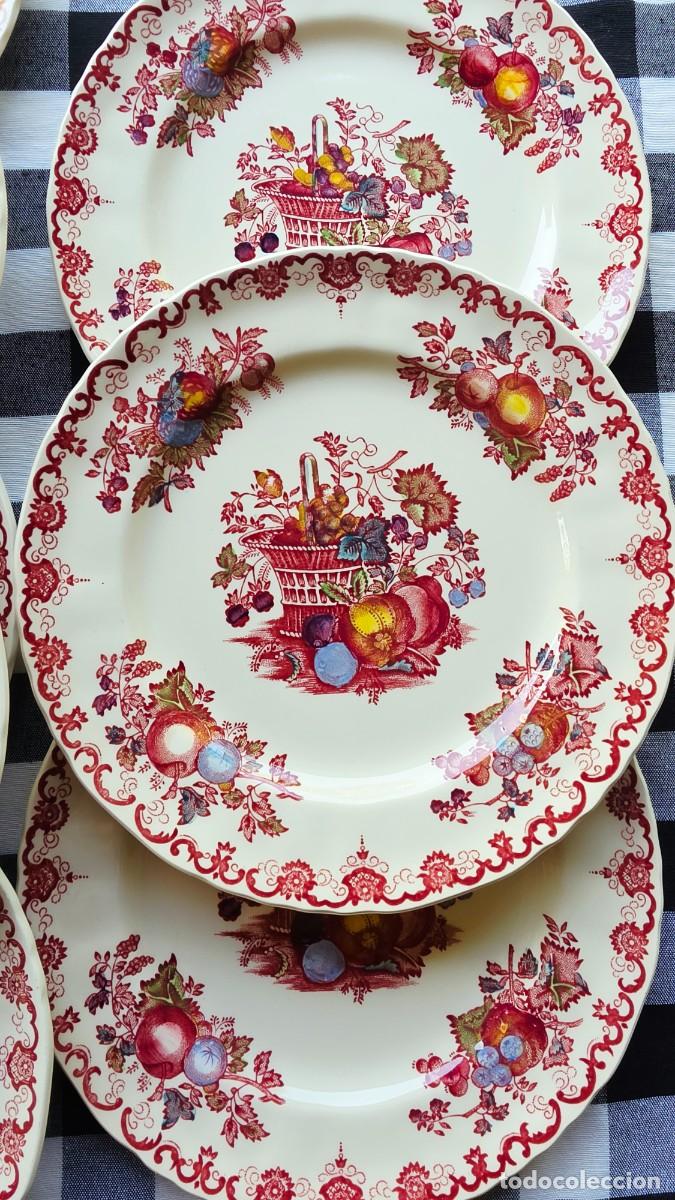 Vintage: Joya Vintage Inglesa Plato Mason&rsquo;s &rdquo;Fruit Basket&rdquo; (20 cm) Elegancia Cl&aacute;sica en Tu Mesa