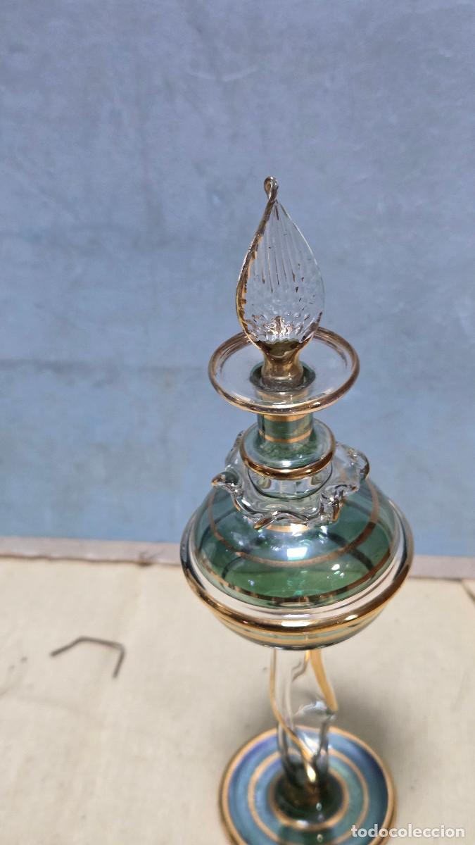 Vintage: perfumero de cristal arabe - Foto 6