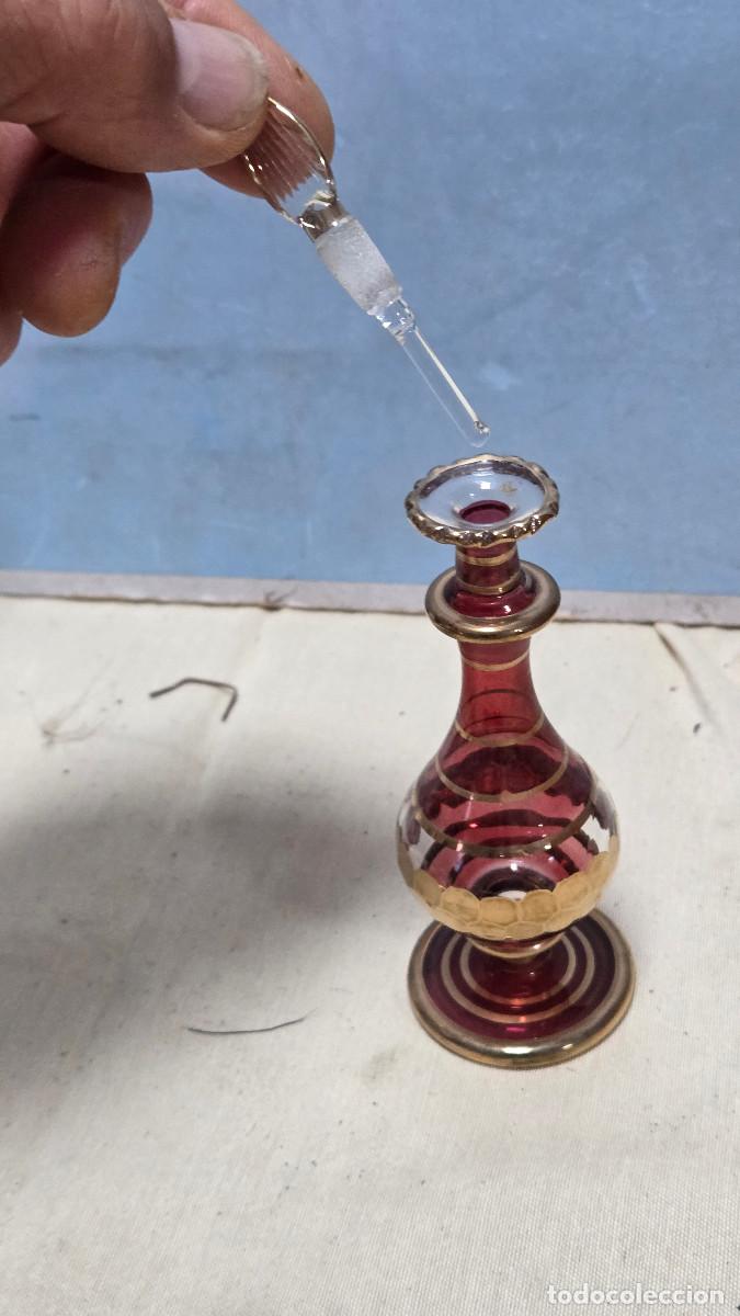 Vintage: perfumero de cristal arabe - Foto 3