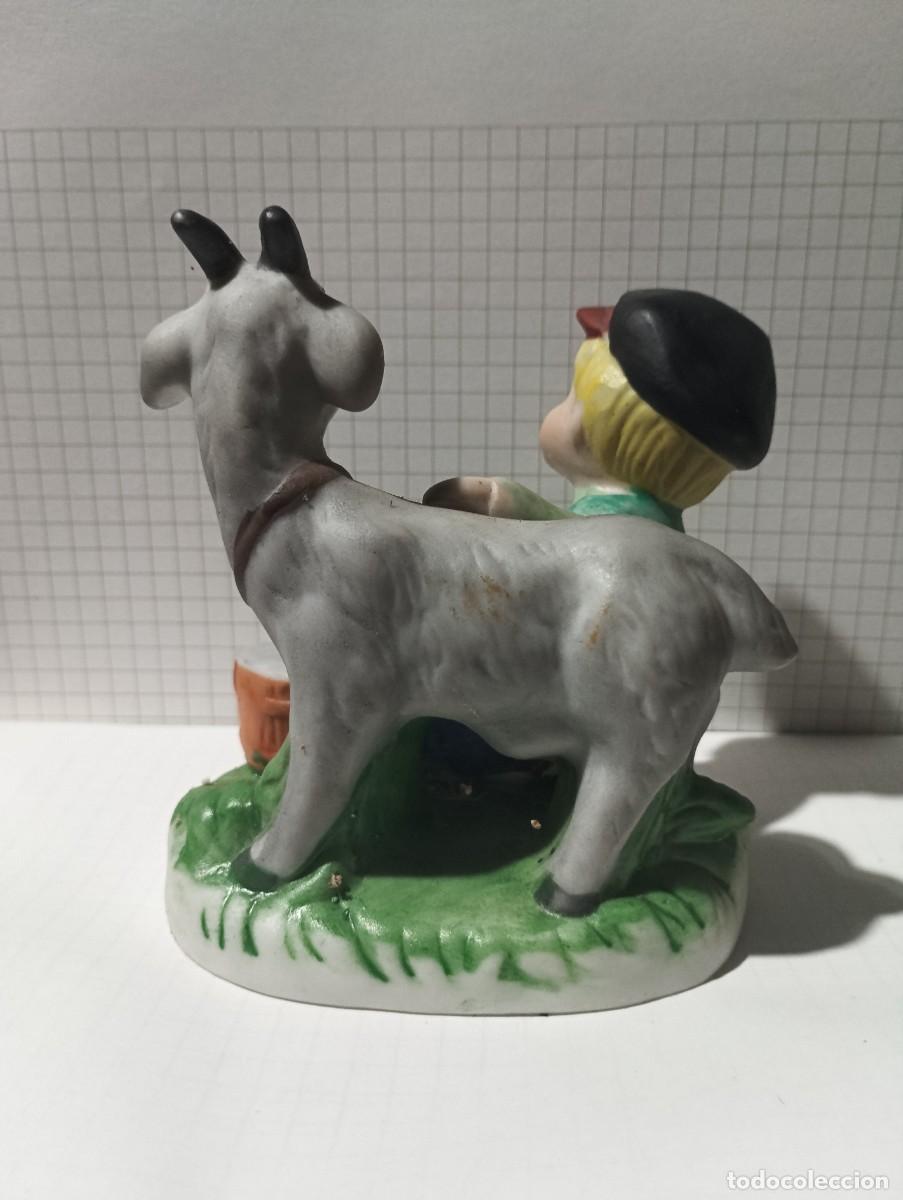 Vintage: FIGURA PORCELANA-BISCUIT.