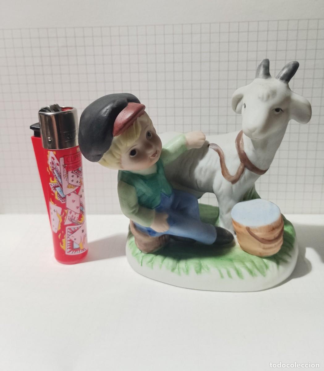 Vintage: FIGURA PORCELANA-BISCUIT.