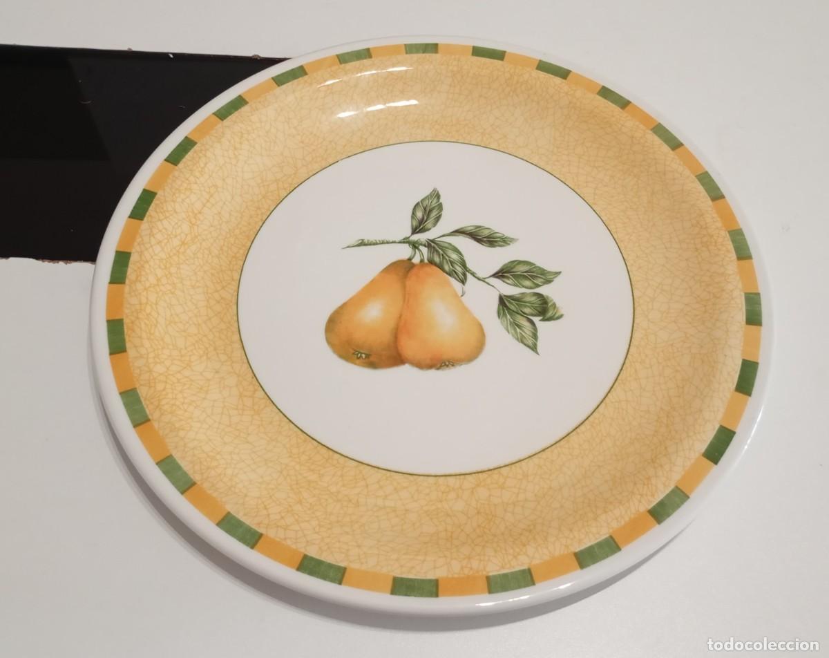 Vintage: PLATO GRANDE REDONDO DE PORCELANA DE LA MARCA CHURCHILL, COLECCI&Oacute;N SOMERSET, VINTAGE DE LOS A&Ntilde;OS 90