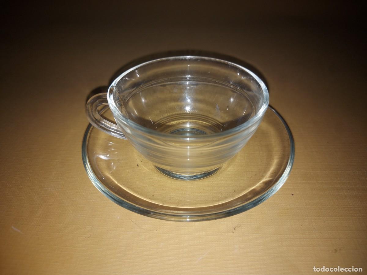 Vintage: TAZA Y PLATO DE DURALEX