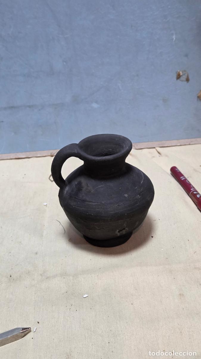 Vintage: jarra de barro negro