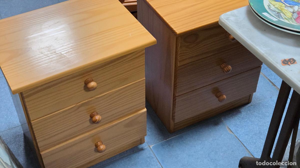 Vintage: 2 mesillas de madera provenzal