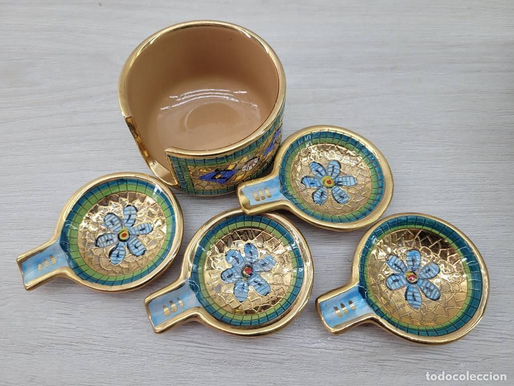 Vintage: CENICEROS CER&Aacute;MICOS SAMBUCO - Foto 2