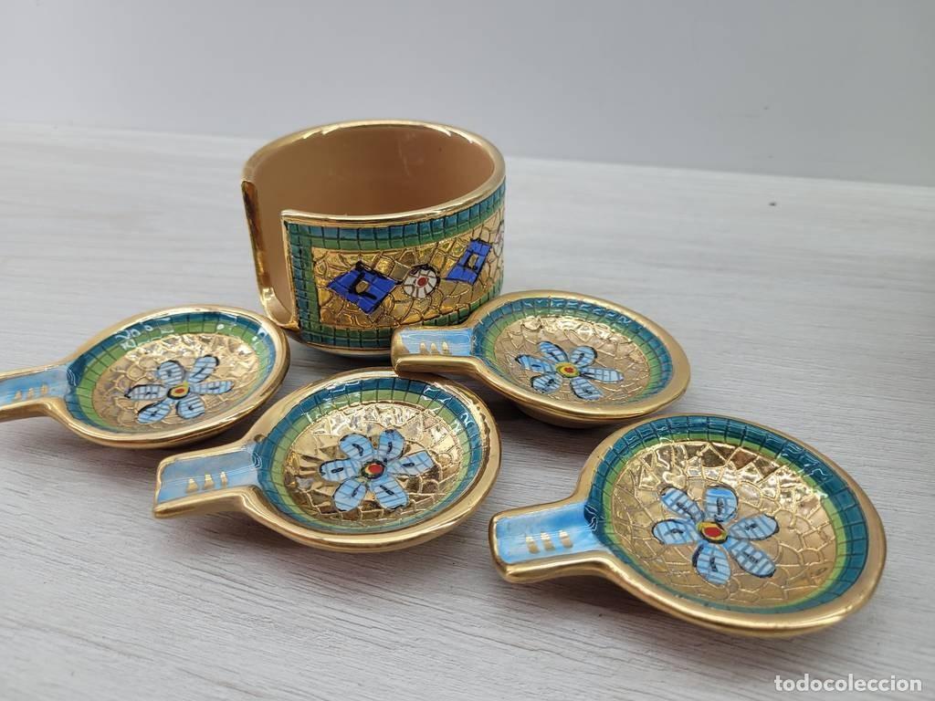 Vintage: CENICEROS CER&Aacute;MICOS SAMBUCO - Foto 3