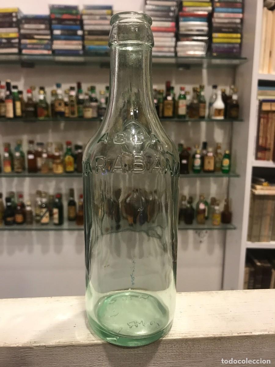 Vintage: BOTELLA. AGUA CARABA&Ntilde;A. ALTURA: 21CM