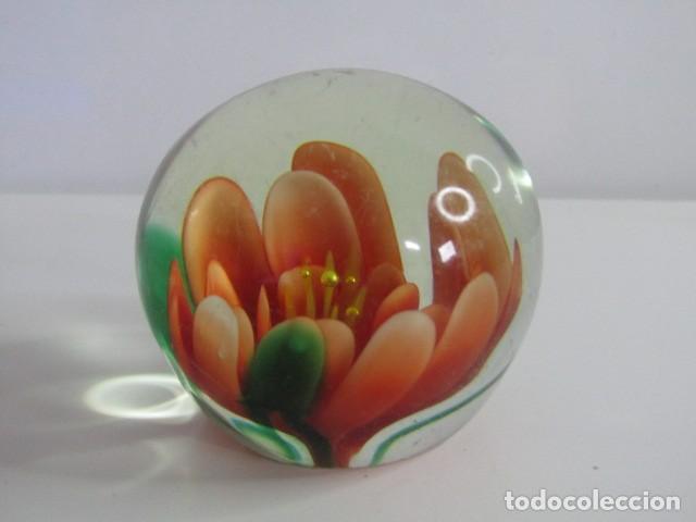 Vintage: PRECIOSA PISAPAPELES CRISTAL MID CENTURY 5 CM