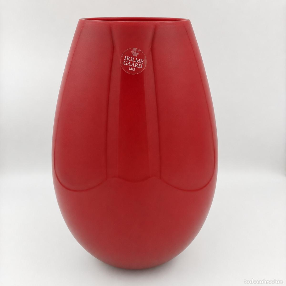 Vintage: Jarron de cristal danes Holmegaard Cocoon Peter Svarrer