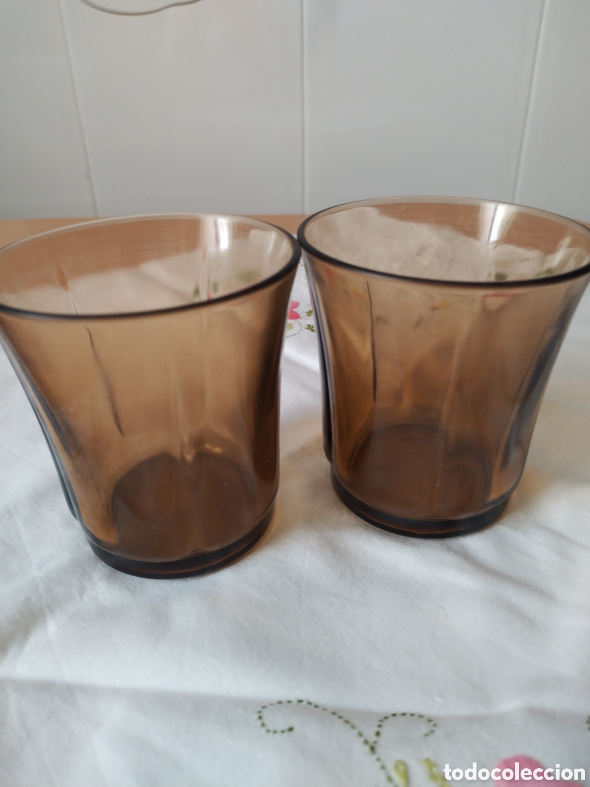 Vintage: 2 vasos duralex 9 cms - Foto 4