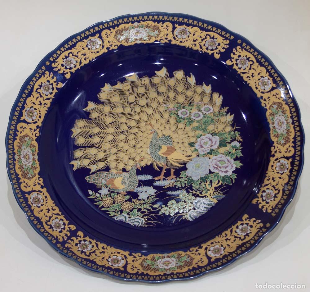 Vintage: PLATO MARROQUI DE PORCELANA DECORATIVO TAOUS.