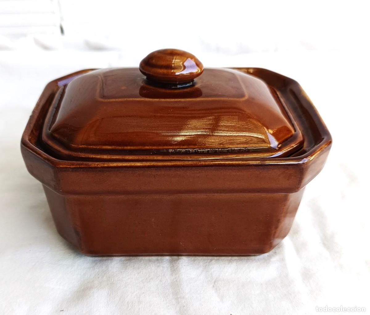 Vintage: Juego de cubiertos - Gres - Terrina para pat&eacute;s Francia - 1980-1990