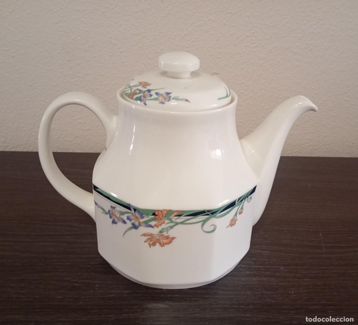 Vintage: BONITA TETERA DE PORCELANA FINA ROYAL DOULTON PATR&Oacute;N JUNO, VINTAGE DE LOS A&Ntilde;OS 80-90