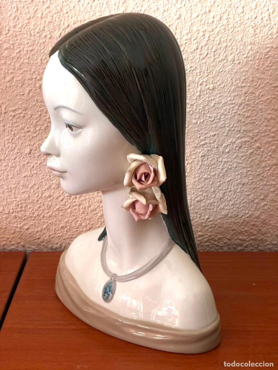 Vintage: FIGURA PORCELANA LLADRO-BUSTO MAJA
