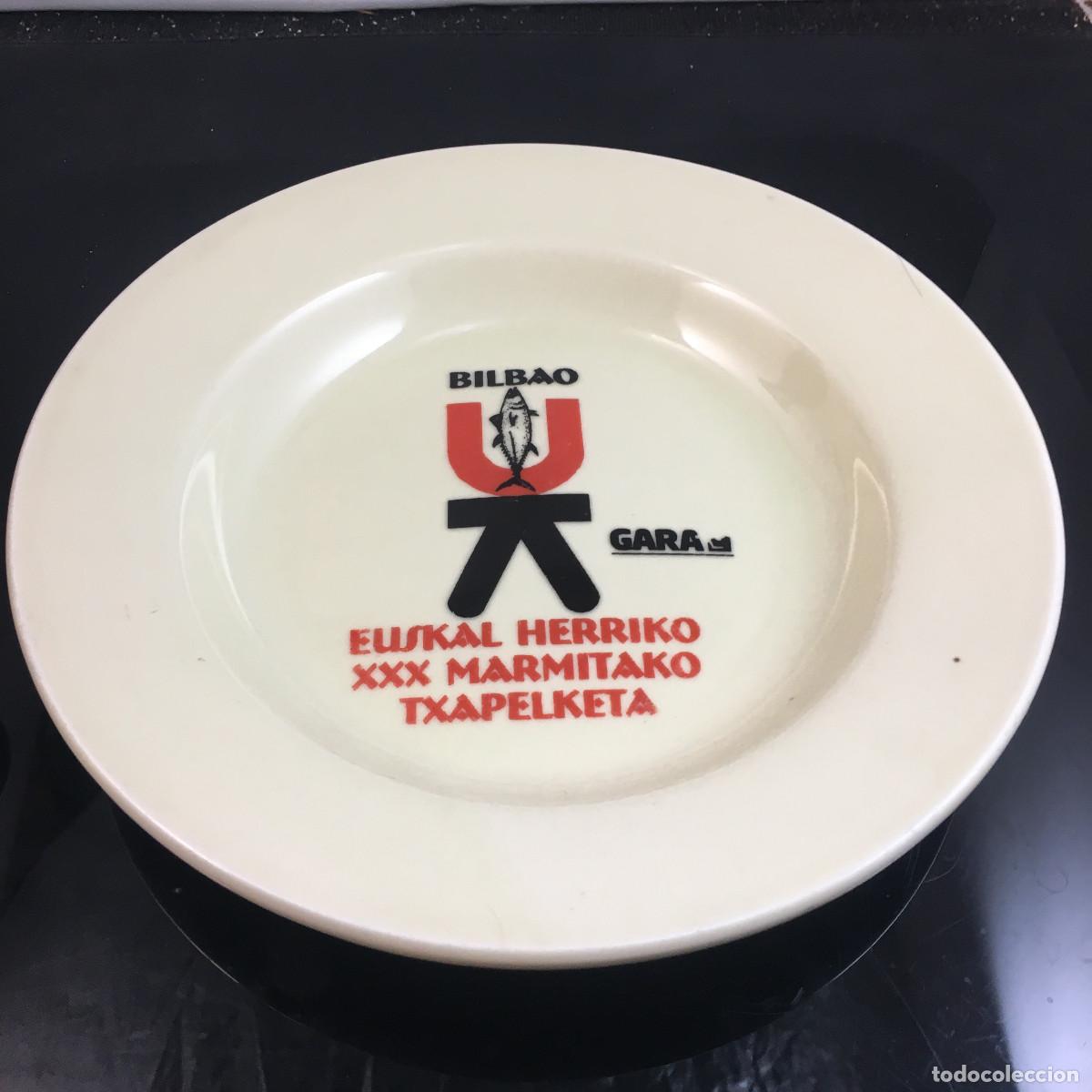 Vintage: Plato del XXX Euskal Herriko Marmitako Txapelketa. XXX Campeonato de Marmitako del Pa&iacute;s Vasco. 2007?