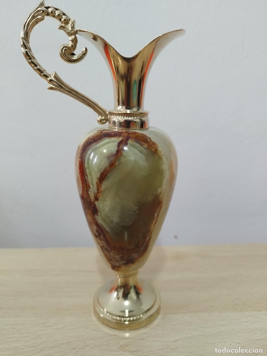 Vintage: Jarra o jarr&oacute;n decorativo &Oacute;nix Marca Onyx de Pakist&aacute;n Nuevo Hecho en Italia