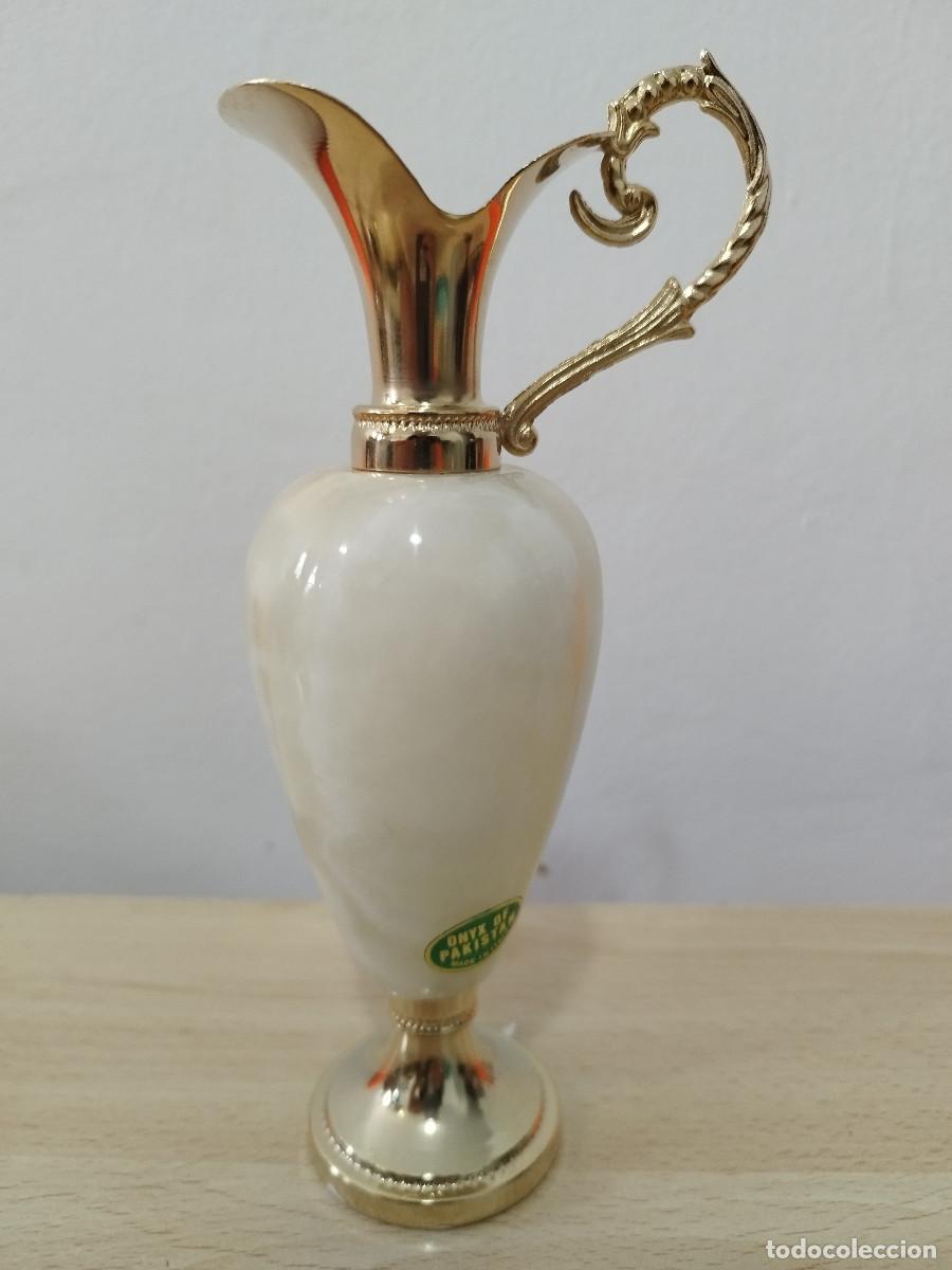 Vintage: Jarra o jarr&oacute;n decorativo &Oacute;nix Marca Onyx de Pakist&aacute;n Nuevo Hecho en Italia