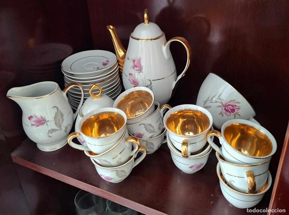 Vintage: Juego de caf&eacute; vintage San Claudio - Modelo 3421 Oro