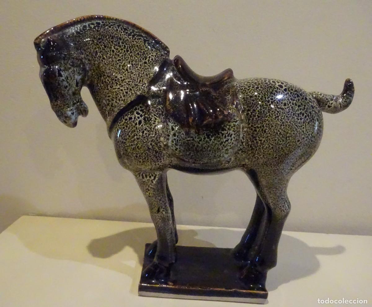 Vintage: ORIGINAL ESCULTURA DE CABALLO DE PORCELANA, A&Ntilde;OS 60