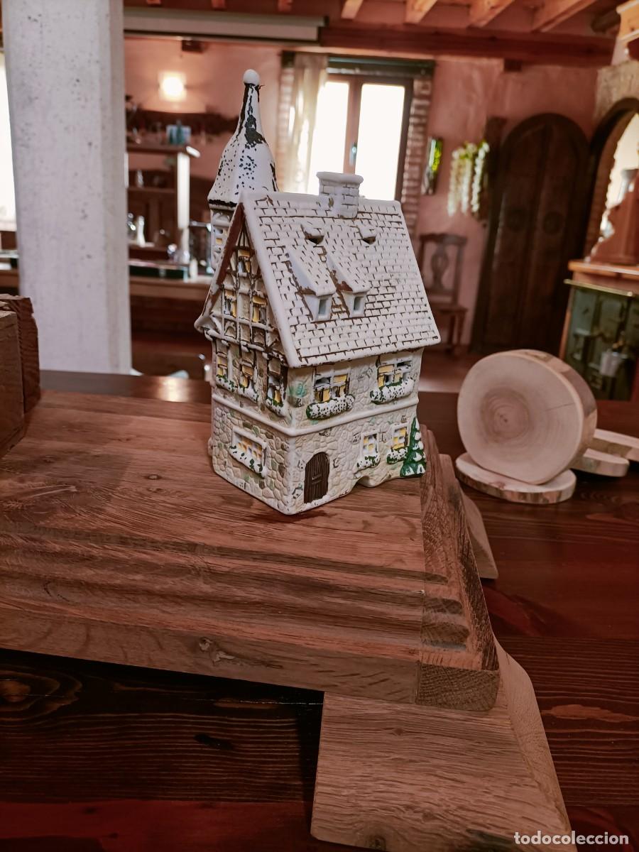 Vintage: Casita de cer&aacute;mica artesanal &ndash; &ldquo;Ratskeller&rdquo; (Estilo europeo)