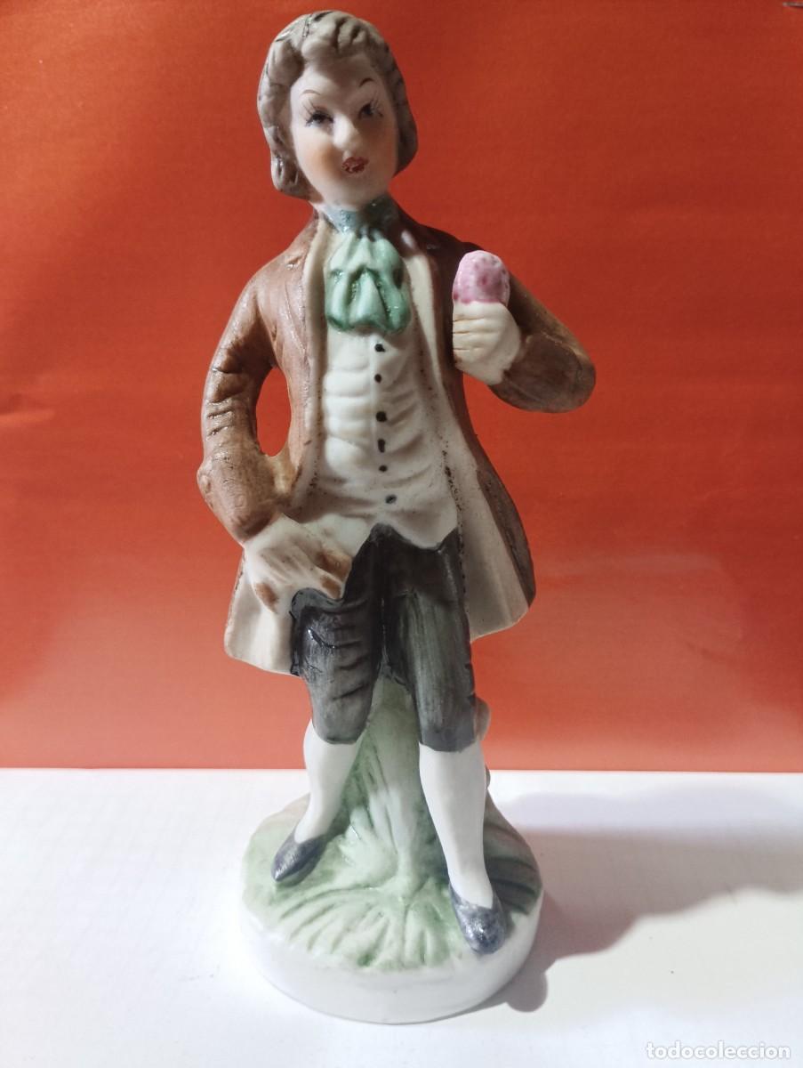 Vintage: FIGURA-PORCELANA BISCUIT-JAPAN.