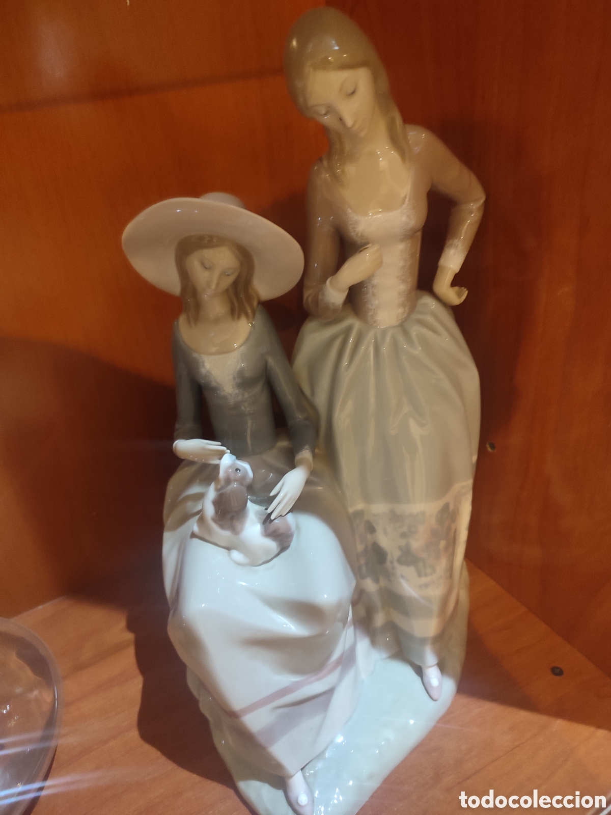 Vintage: Lladro figura de las ni&ntilde;as