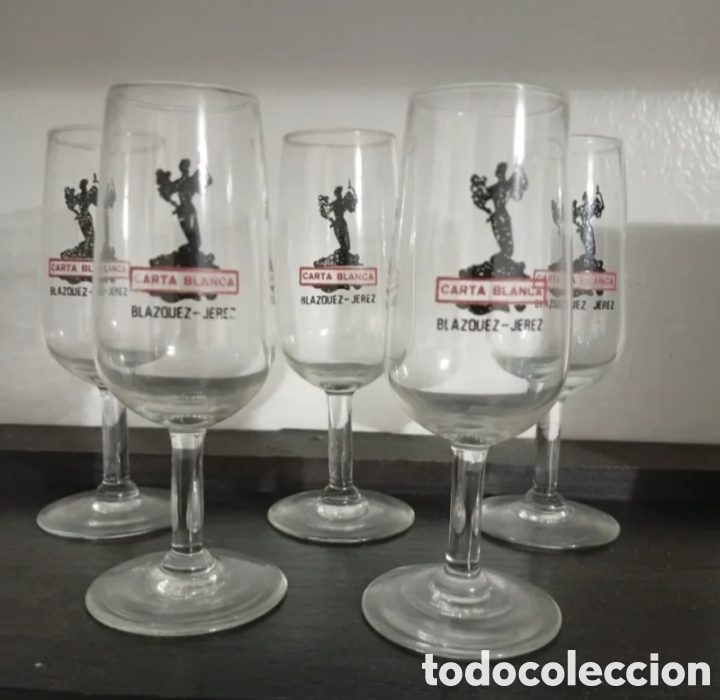 Vintage: 5 Catavinos Retro Carta Blanca