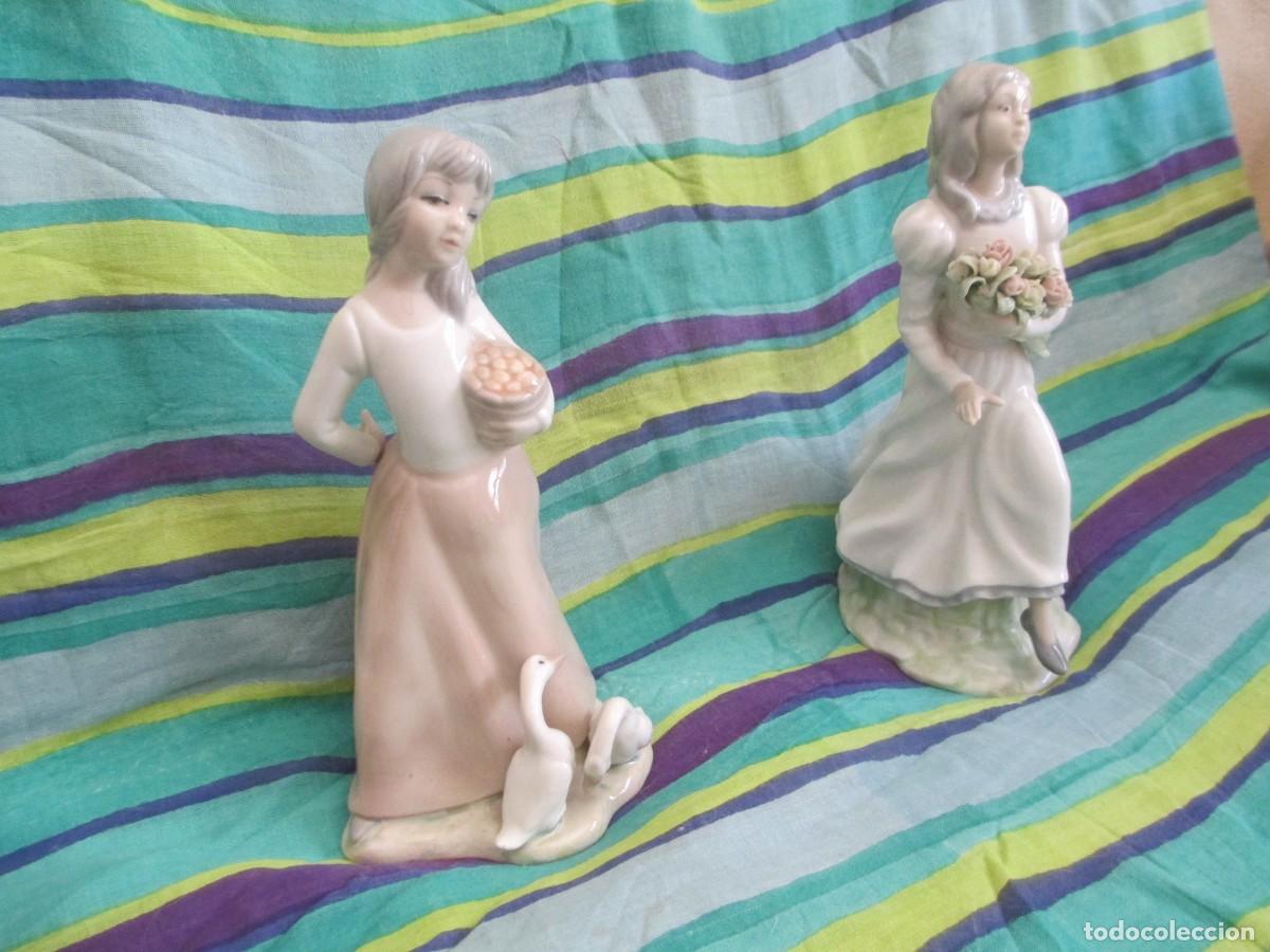 Vintage: Lote de figuras de porcelana de la marca Tengra